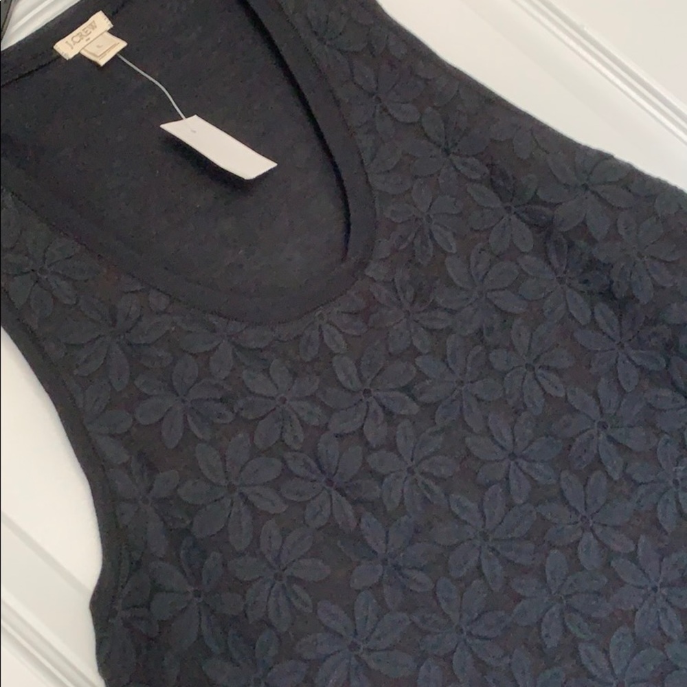 JCrew Factory Lace Front Tank Top NWT L